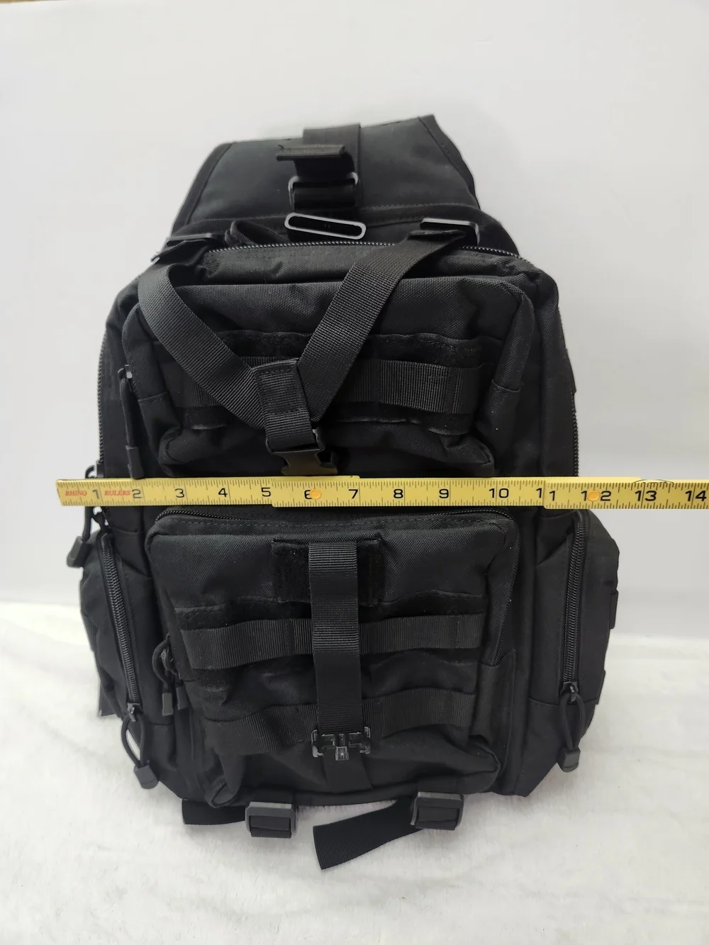 Black Tactical Sling Bag for Men - Rugged Everyday Carry